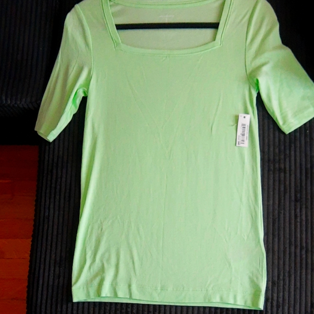 Women's Light Green Top Size S